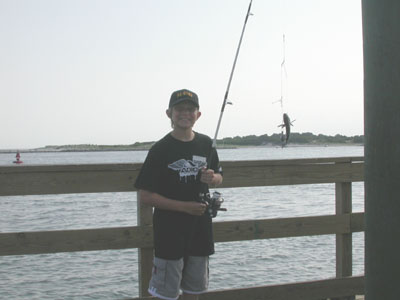 Andy fishing