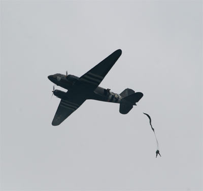C-47 Parachute Drop