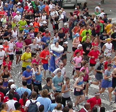 Baltimore Marathon 2009 start