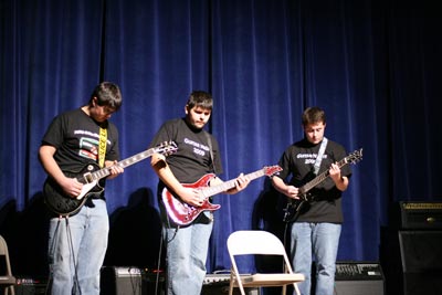 Matt on Guitar Night 2009