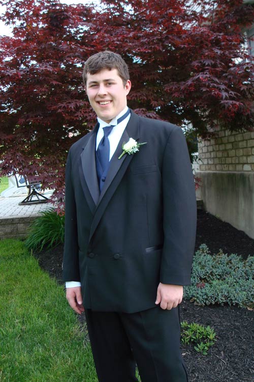 Matt at prom