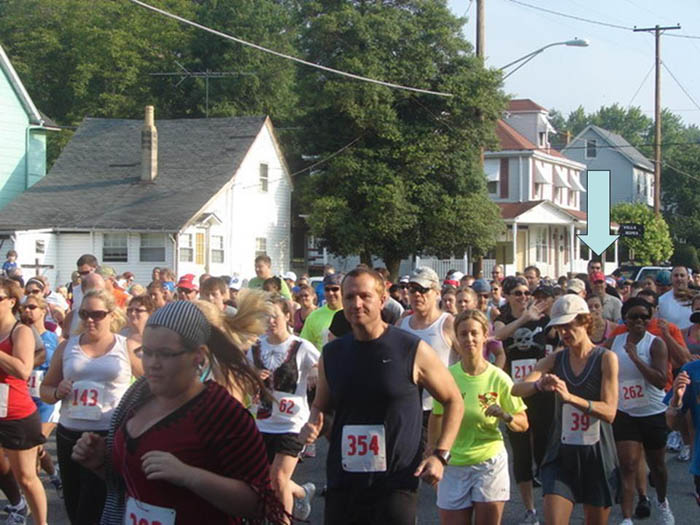 Pirate 5K 2011 start photo