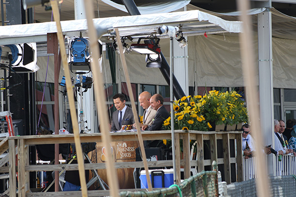 NBC Broadcast booth