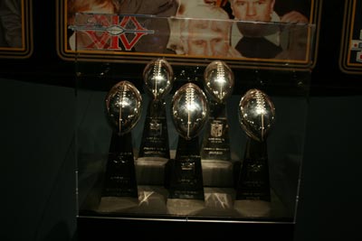 Super Bowl Trophies
