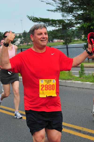 Baltimore Ten Miler 2011 Halfway