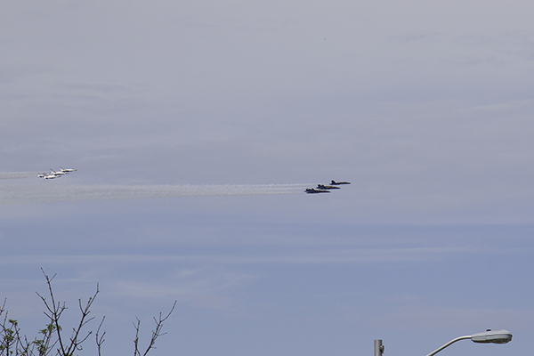 Thunderbirds and Blue Angels